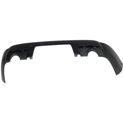 Rear Lower Bumper Cover For 2011-2015 Ford Explorer w/Tow Pkg/Obj Snsr Hole CAPA