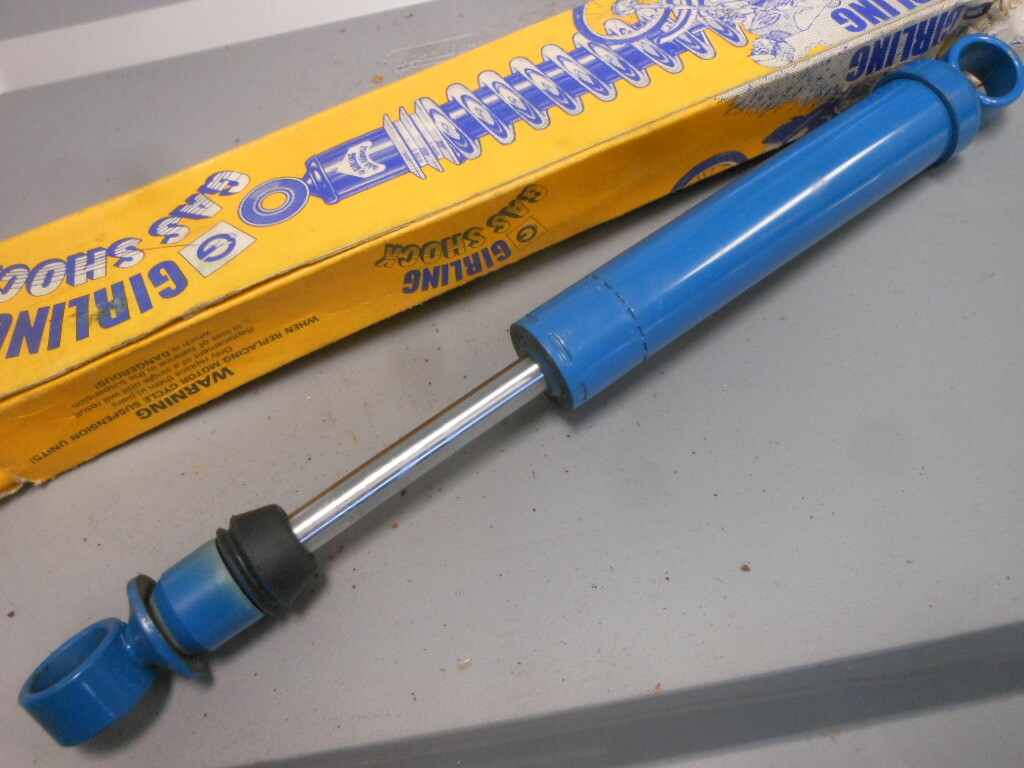 NOS Girling Gas Motorcycle Shock 340mm 13.4" Soft Damping Honda CR125