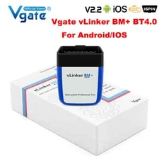 Vgate vLinker BM ELM327 Scanner OBD 2 Car Diagnostic Auto Scan Tool Bimmercode