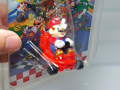 Porte-clés Figurine Super Mario Kart MANI 1993 – DK (Donkey Kong), Neuf, Japon