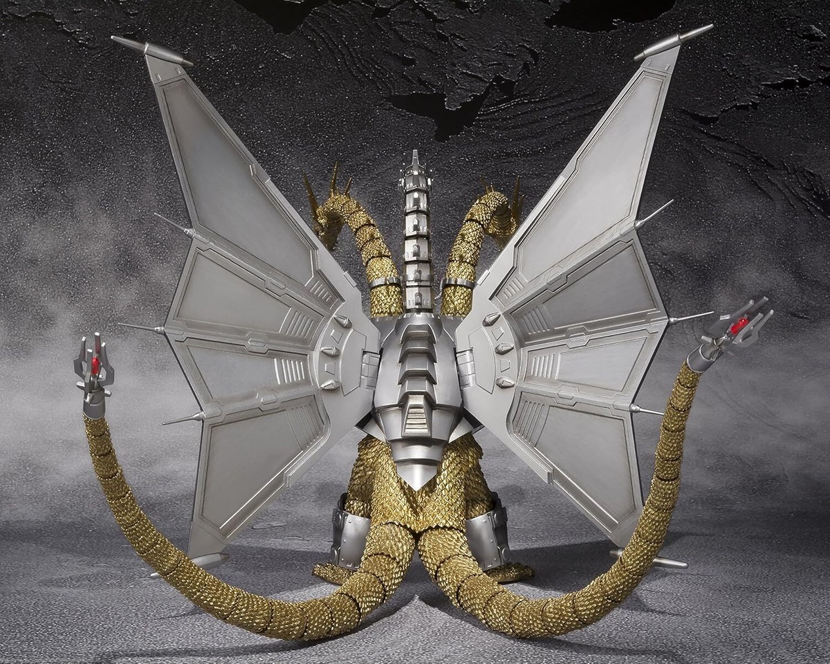 S.H. Monster Arts Mecha King Ghidorah Figure | eBay