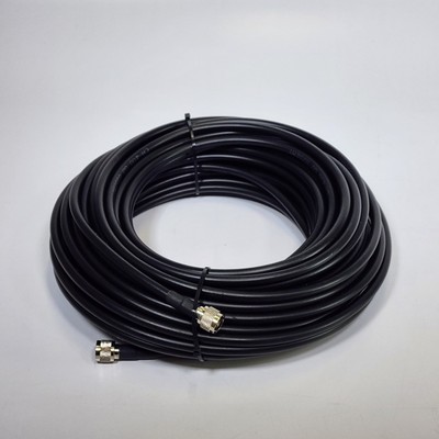 L-Com CA3N100 RF/Coaxial Cable Assembly CA-400 50ohm - Black - 100 ft