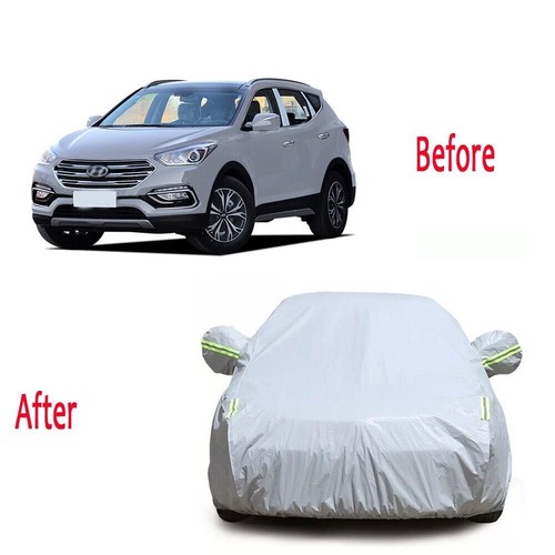 Car Cover Waterproof All Weather Outdoor Sun Protection Cover For Hyundai Tucson - Picture 2 of 13