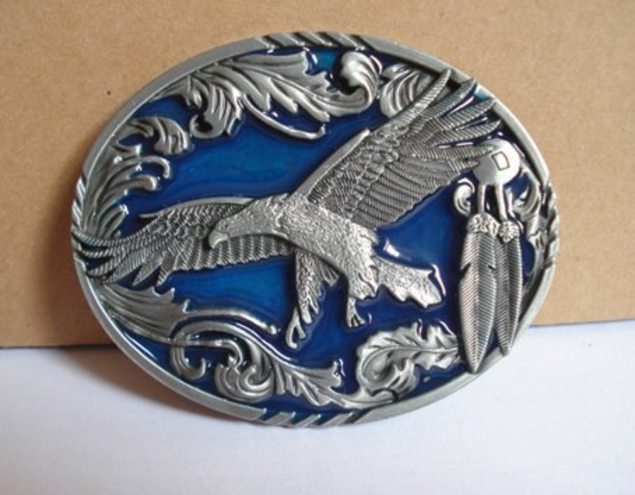 Western Belt Buckles Cowboy for Men & Women USA Rodeo Casual Wear Flying Eagle