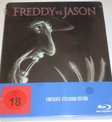 Steelbook - Freddy vs Jason - DVD/NEU/Horror/Robert Englund/uncut/FSK 18