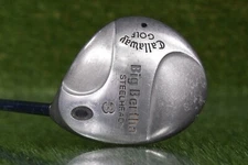 CALLAWAY GOLF BIG BERTHA STEELHEAD 3 WOOD W/ GEMS 99 LADIES FLEX SHAFT