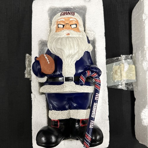 NY Giants NFL Football Santa Claus Figurine Decor Christmas Gift Table Topper - Picture 14 of 17