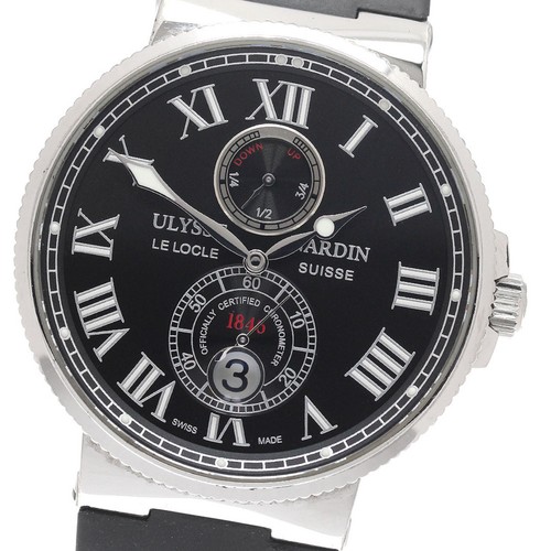 Ulysse Nardin 263 67 Maxi Marine Date Automatic Men s Watch with Box and 945933