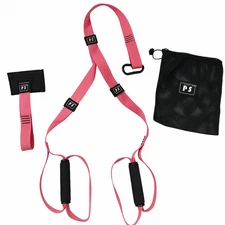 (P3) Pro suspension straps, bodyweight training straps, indoor/outdoor training