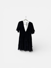 Show Me Your Mumu Women's Dress Black Layered Dress XL