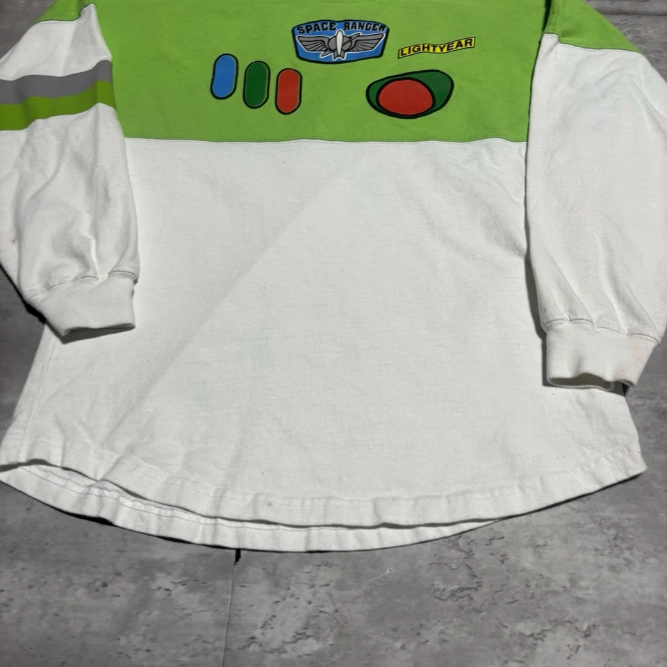 Camiseta deportiva Space Ranger Toy Story Spirit adulto XS verde algodón Disneyparks* Foto 3 de 4