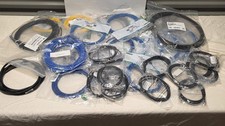 45 Pc Telecom Cable Lot Panduit Cat6 viaPhoton Armored Fiber VIAVI Cat5e