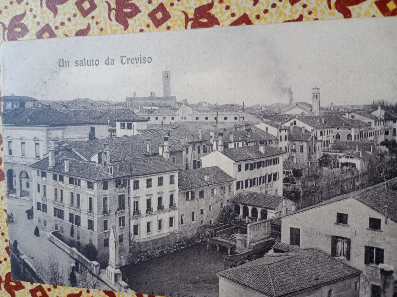 UN SALUTO DA TREVISO SPEDITA 1905 SUPER.