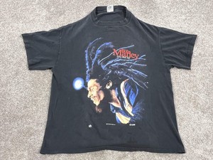 T-shirt Vintage Bob Marley Années 90 – Impression Rasta, Taille M