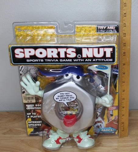 Sports Nut Sports Trivia Game – 2000 Radica – NOS – Test Mode Works - Foto 8 di 8