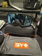 Spy Optics Monolith 5050 Sunglasses Matte Black, Happy Boost Blue, Ice Spectra