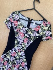 Xhilaration 00s Multicolour Floral Minidress Summer Size XS