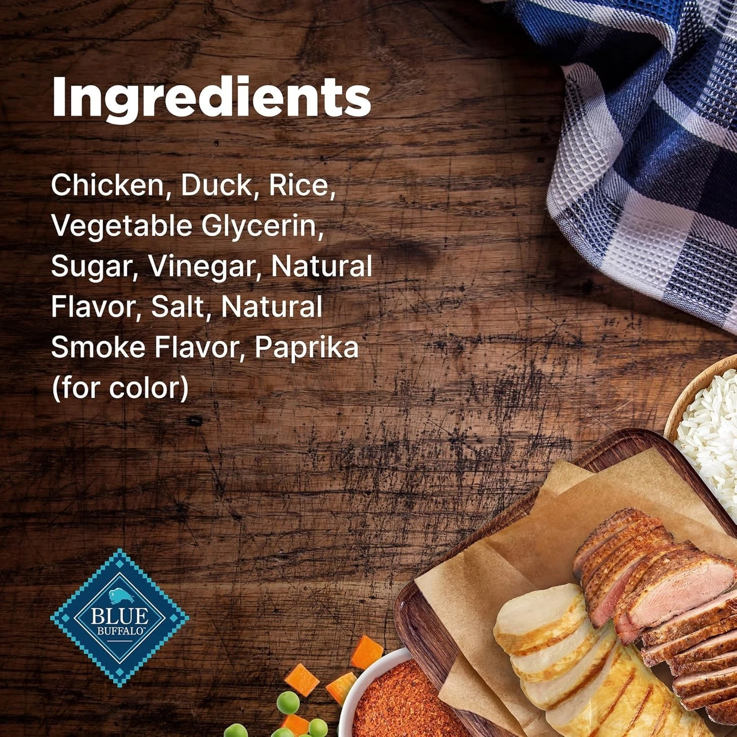 Ingredients of Blue Buffalo Nudges