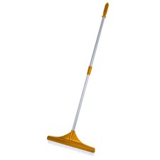 Artificial Grass Brush Astro Turf Rake 45cm Wide Soft Nylon Bristles 1.3m