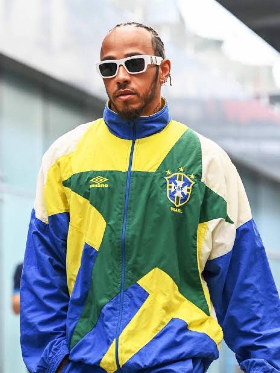 RARE Vintage 90s Umbro Brazil Soccer FIFA World Cup Windbreaker Track Jacket image 8