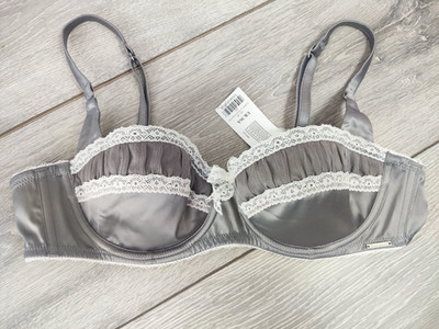 NEU Boux Avenue Silber Camilla Balconette BH Dessous Unterwäsche 36A