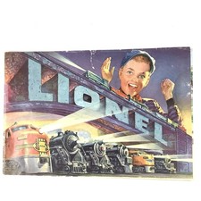 Lionel Model Railroad Catalog 1952 Vintage Train & Accessories Magazine Booklet