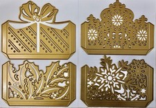 Anna Griffin Christmas Pocket Dies Set Of 4
