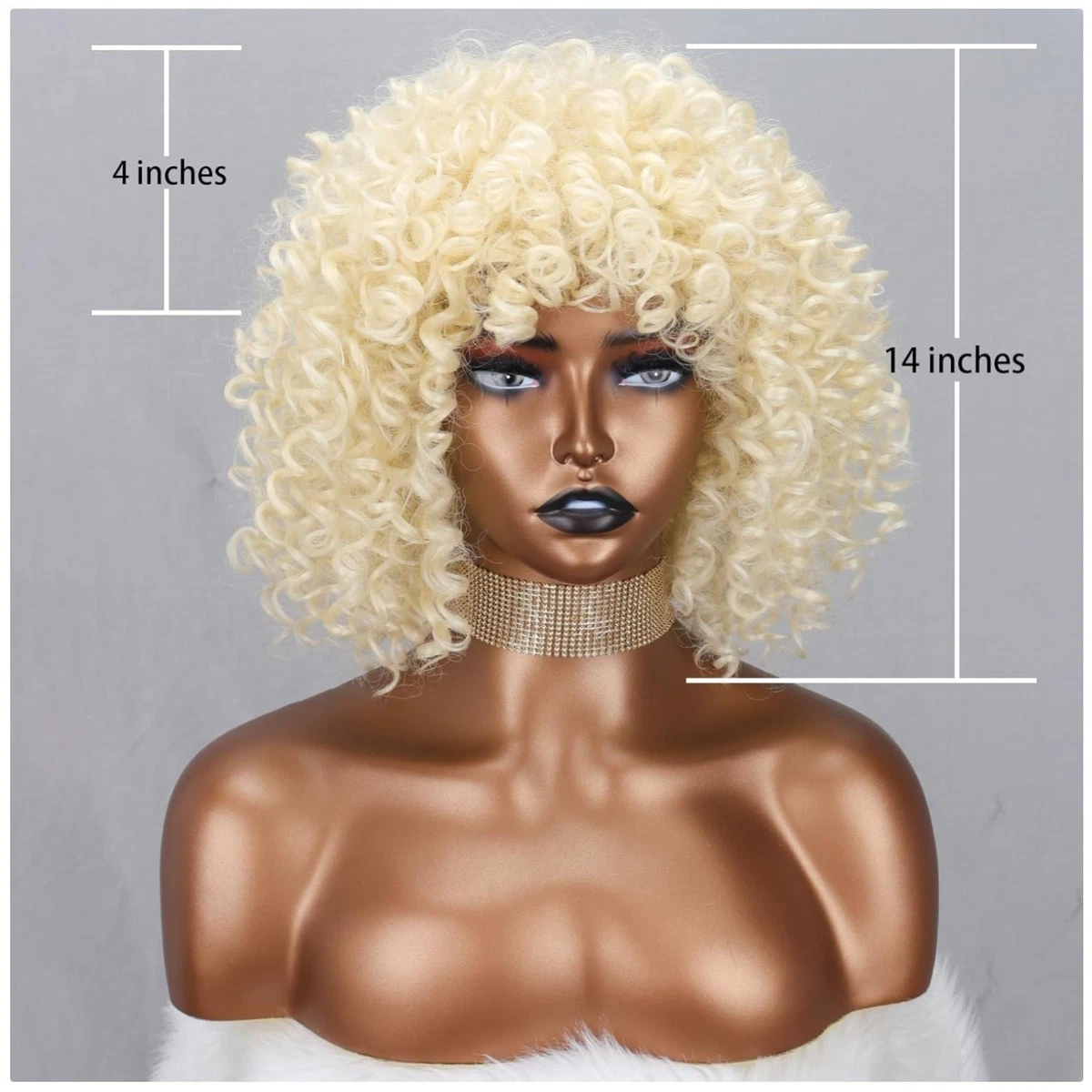 Women Light Blond Curly Wigs & Hairpieces for sale | eBay display picture 1