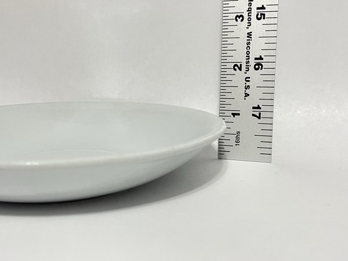Vintage Plain White Plate, Royal Ironstone China, Alfred Meakin, England - Picture 6 of 6