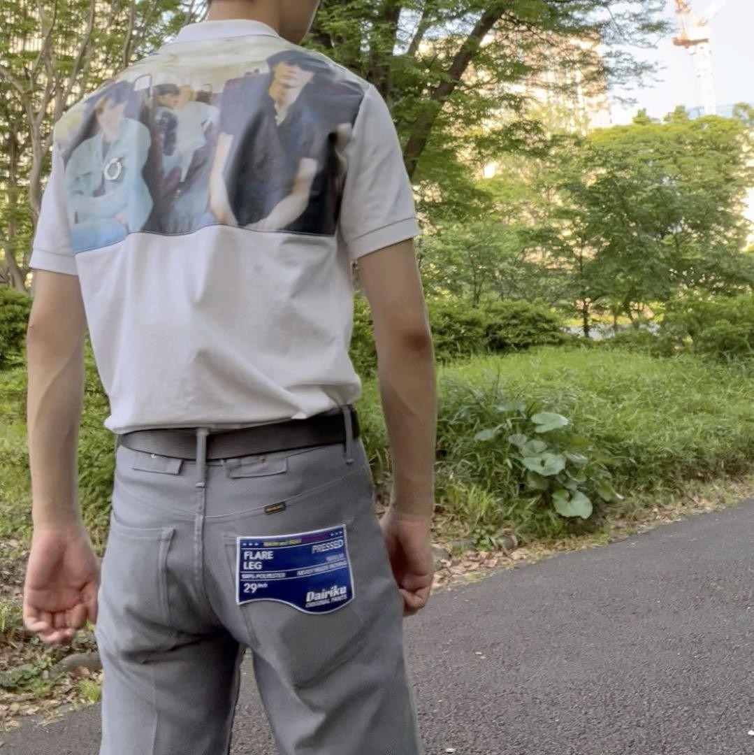 トップス FRED PERRY RAF SIMONS YOKE PRINT POLO Fred Perry Raf Simons X Yoke Print Polo M Cotton Collab Slim