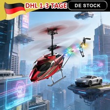 Rc-Hubschrauber Für Jungen 2.4G Ferngesteuerter Hubschrauber Mit Led-Licht NEU