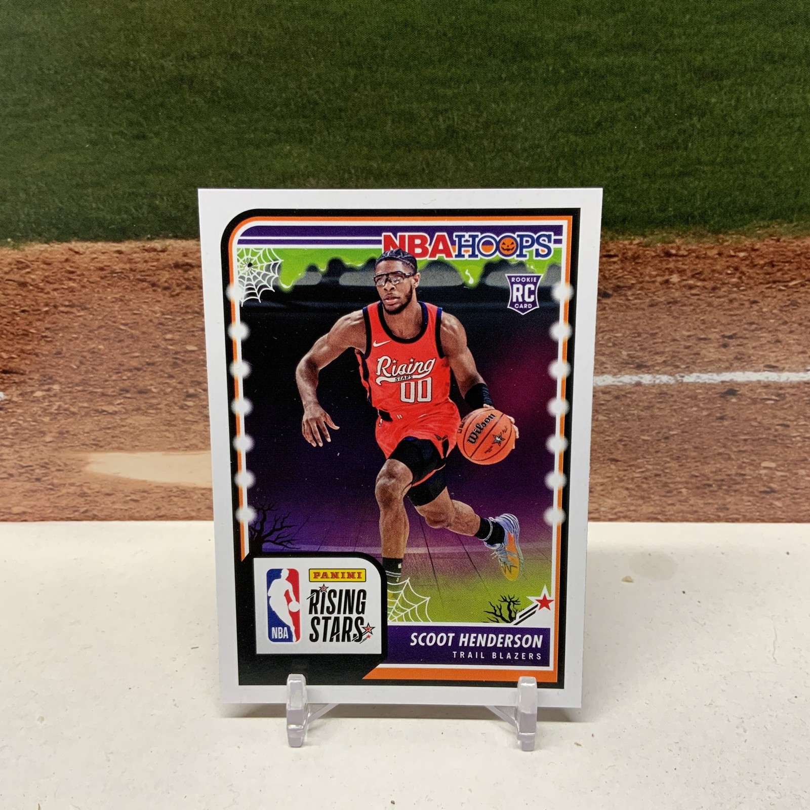 Scoot Henderson 2023-24 Haunted Hoops Rising Stars Rookie #280