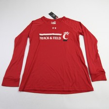 Cincinnati Bearcats Under Armour HeatGear Long Sleeve Shirt Women's Red New