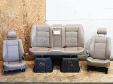 89-95 Bmw 525 530 535 540 E34 Sedan Seat Leather Bucket Front Rear Set Rh Lh Oem 89-95 Bmw 525 530 535 540 E34 Sedan Seat Leather Bucket Front Rear Set Rh Lh Oem
