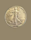 1936 Walking Liberty Half Dollar In AU Condition
