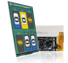 6.95" 600x1024 IPS TFT Module SPI/I2C Opt. Arduino Shield