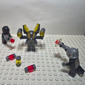 LEGO Ant-Man Hank Pym Yellow Jacket + Ant-Man Micro Figure Marvel Minifigure Lot
