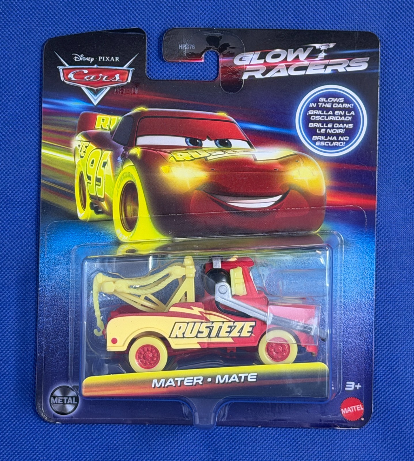 Disney Pixar Cars Glow Racers Mater