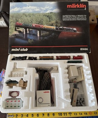 Marklin 81466 Mini-Club Z Gauge Train Set - incomplete - has 5509 Loco & Tender