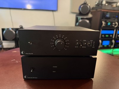 Pro-Ject Phono Box RS Phono Pre-amp MM MC + Pro-Ject Power Box Phono RS