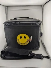 CI Smiley Face 12-can Soft Sided Cooler Bag & Should Strap, works as a Lunch Box