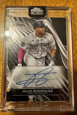 2024 Topps Chrome Black - Autographs Julio Rodriguez #CBA-JR (AU)