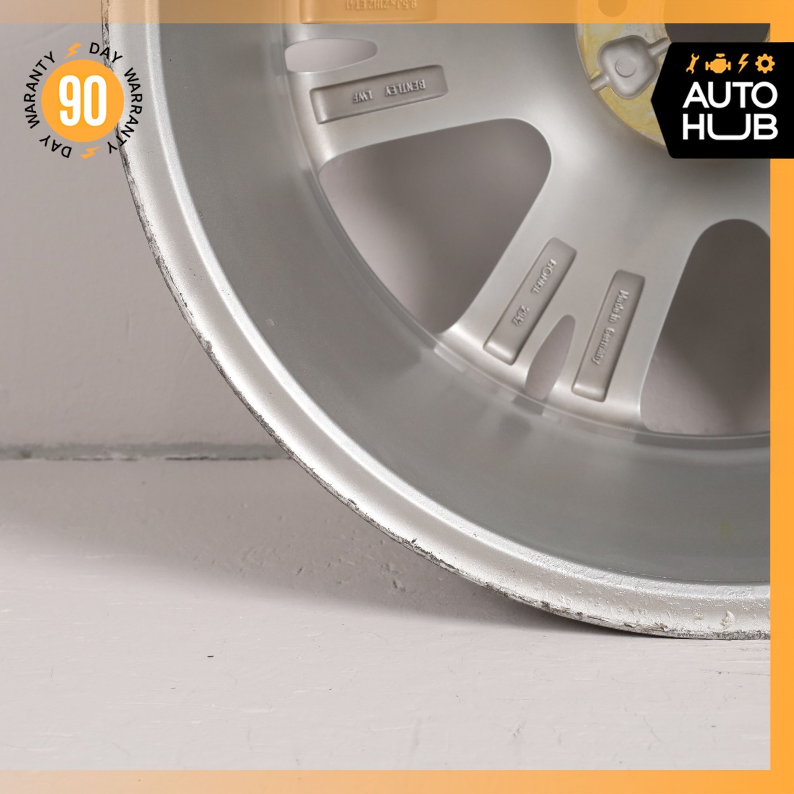 Bentley Continental GT GTC 9.5 x 21 21" Wheel Rim Polish 3W0601025CE OEM