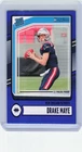 2024 Donruss Drake Maye Rated Rookie #379 BLUE