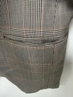 John Weitz for Roos Atkins 60s 70s  3-Piece Plaid Suit 36S 29W USA Union Made — photo 7