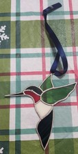 Suncatcher Stained Glass Hummingbird