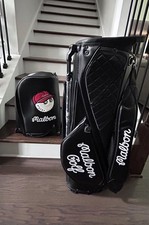 Malbon Golf Caddy Bag Stand - Black