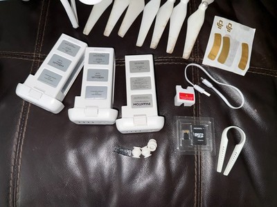 DJI Phantom 3 Professional 4K Drone w/ Remote - W323 Bundle - for