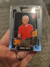 2025 PANINI PRIZM THE ROLLING STONES CHARLIE WATTS SILVER BASE #9