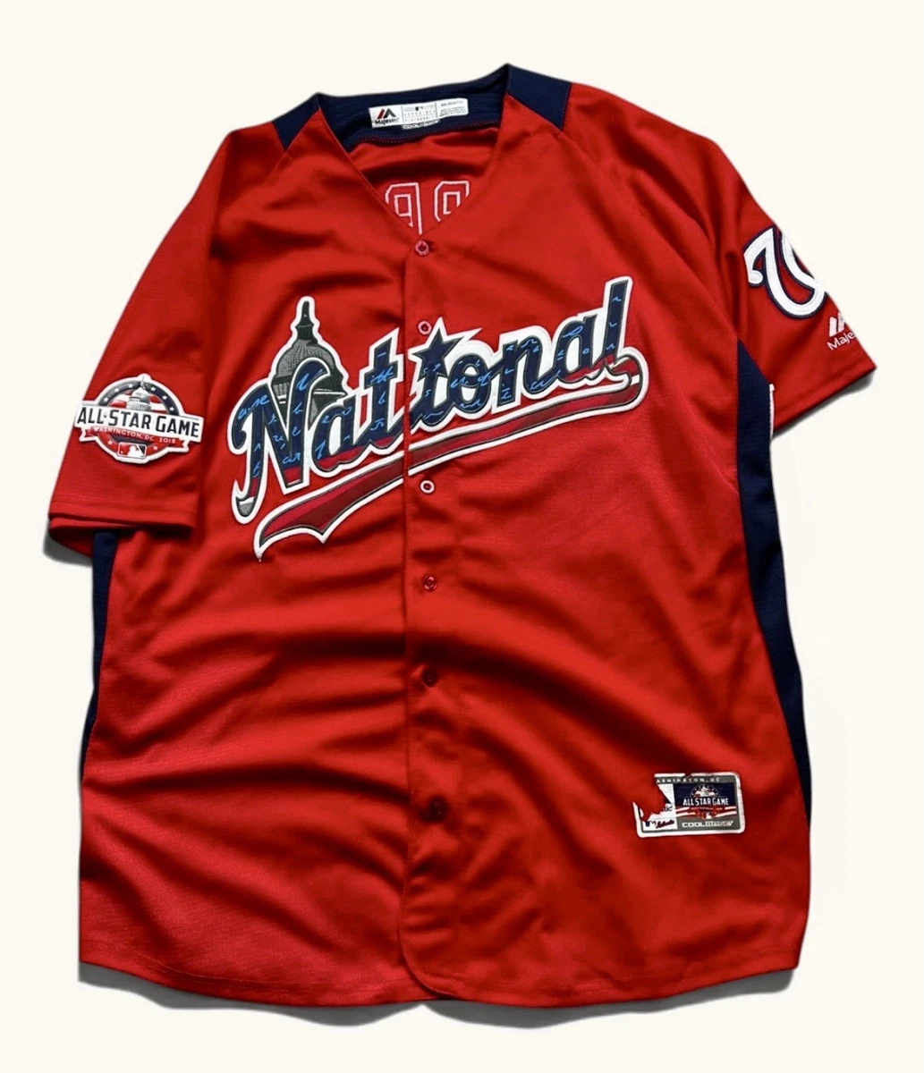Red All-Star Game MLB Jerseys for sale | eBay